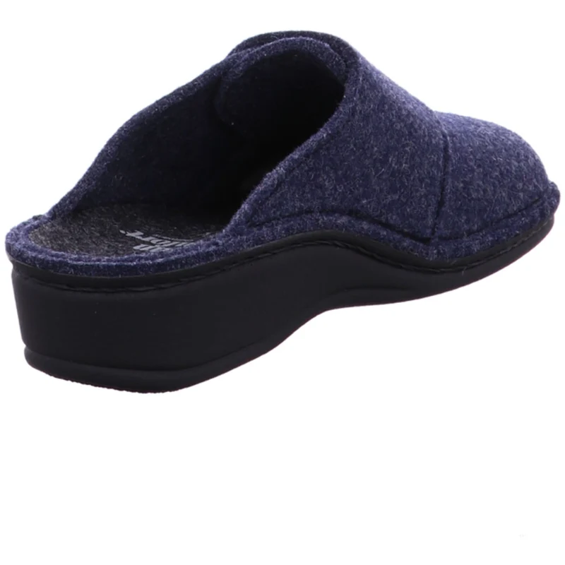 FinnComfort Hausschuh Andermatt d'blau