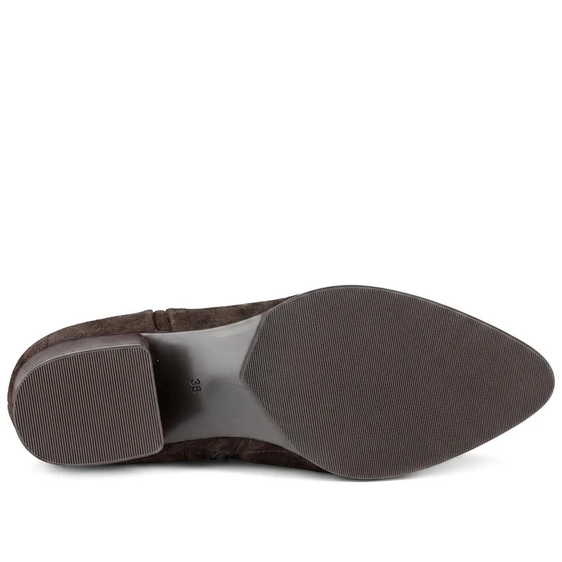 Regarde Le Ciel Smart Leather Ankle Boots - SINO44500 / 330 149 - Chocolate Suede