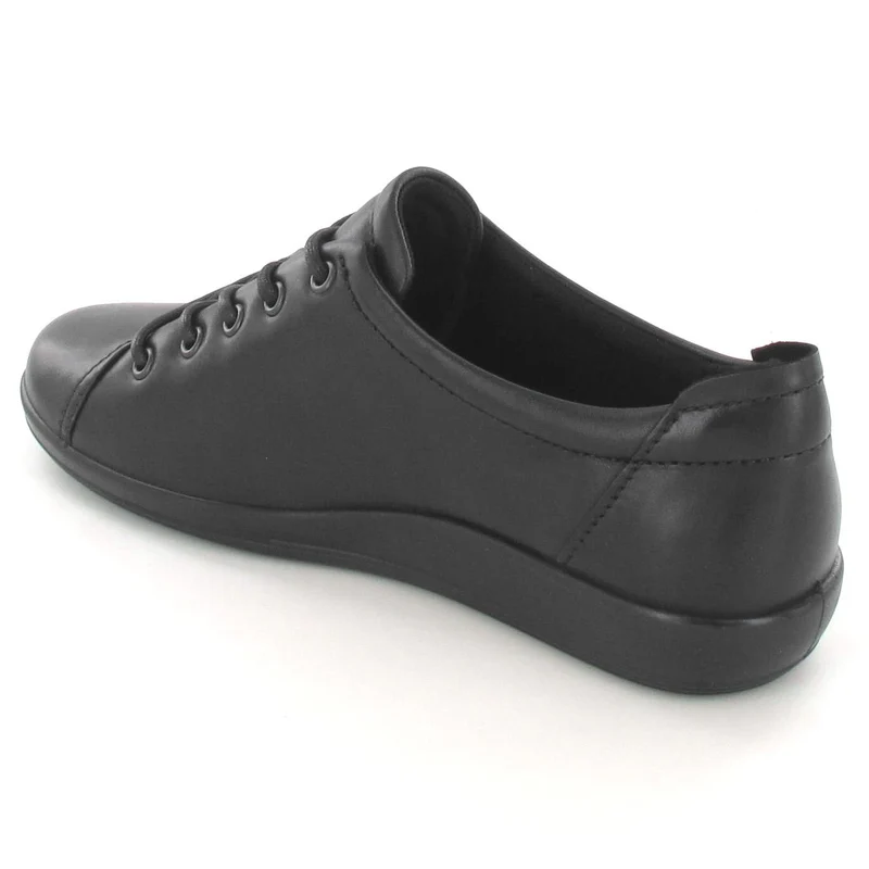 Ecco Schnürschuh Soft 2.0 schwarz