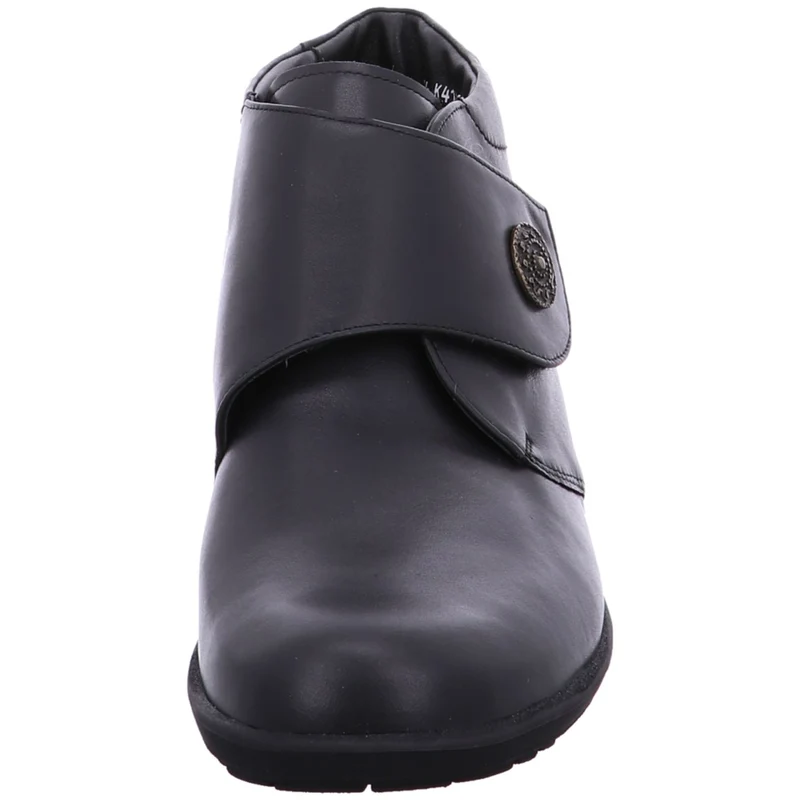 Solidus Stiefelette Karo schwarz