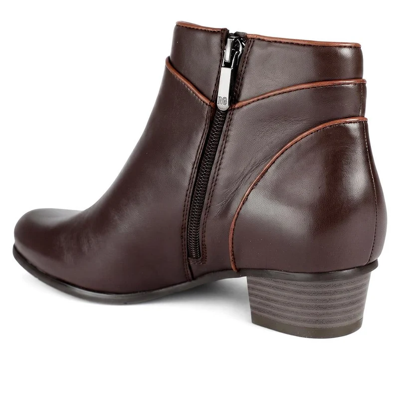 Regarde Le Ciel Leather Smart Ankle Boots - SINO44501 / 330 150 - Brown