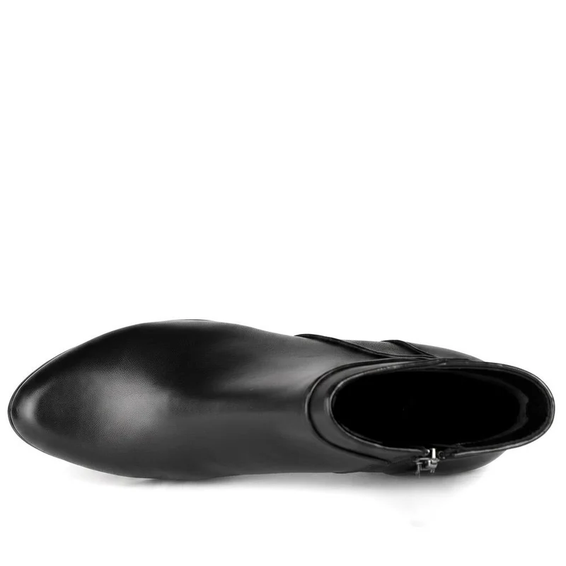 Regarde Le Ciel Leather Smart Ankle Boots - SINO44501 / 330 150 - Black