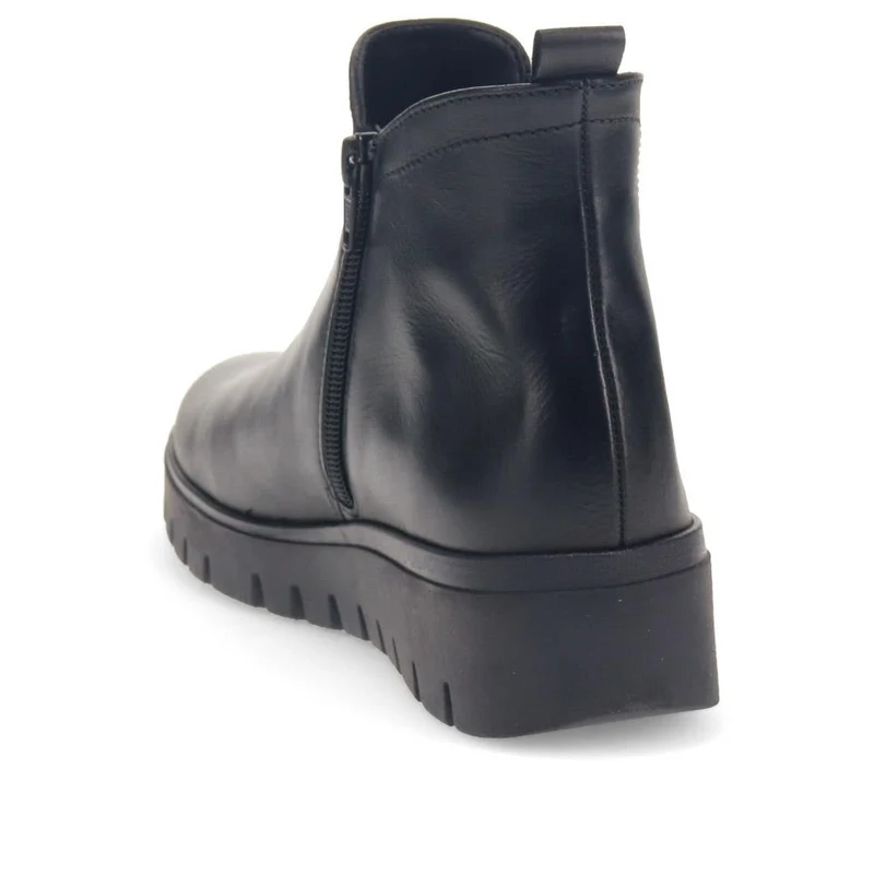 Dublin Gabor Chunky Leather Ankle Boots - GAB40505 / 325 879 - Black