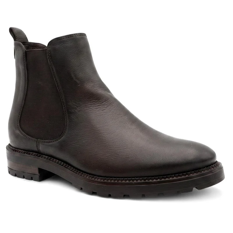 Narnia Leather Chelsea Boots - NARNIA / 329 785 - Brown Leather
