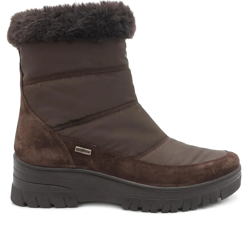 Mariquita Warm Lined Snow Boots - MARIQUITA / 330 145 - Chocolate