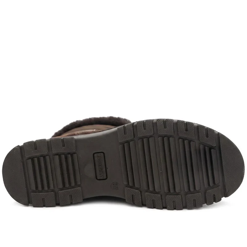 Mariquita Warm Lined Snow Boots - MARIQUITA / 330 145 - Chocolate