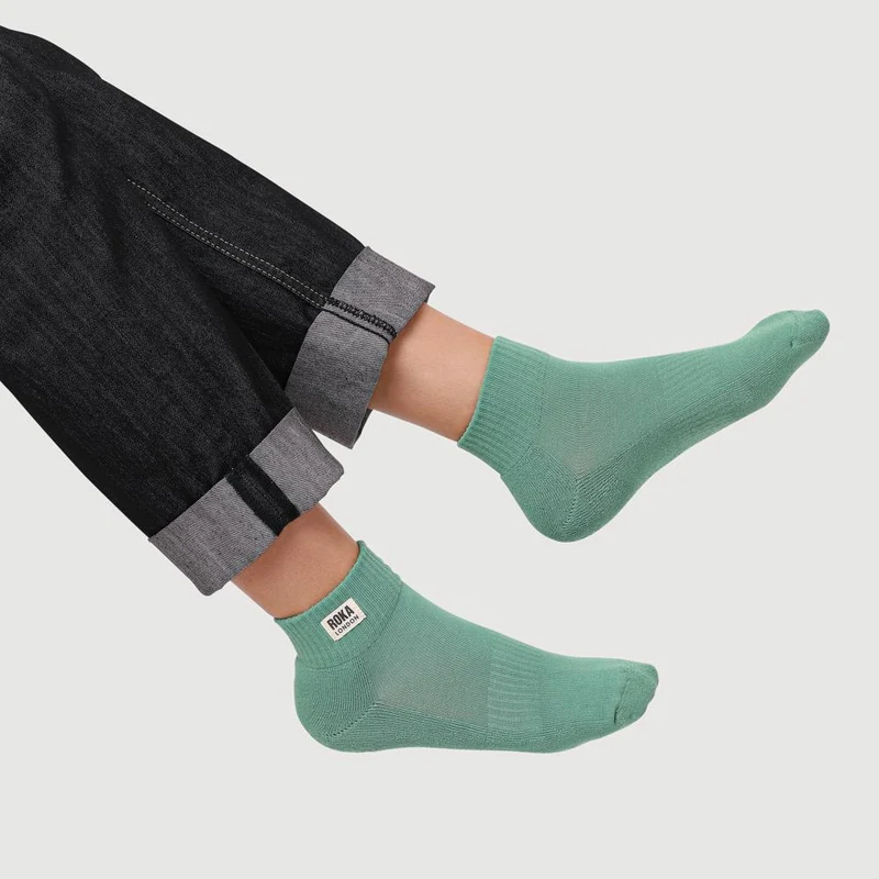 Wembley Cotton Socks - ROKA42503 / 328 450 - Sage