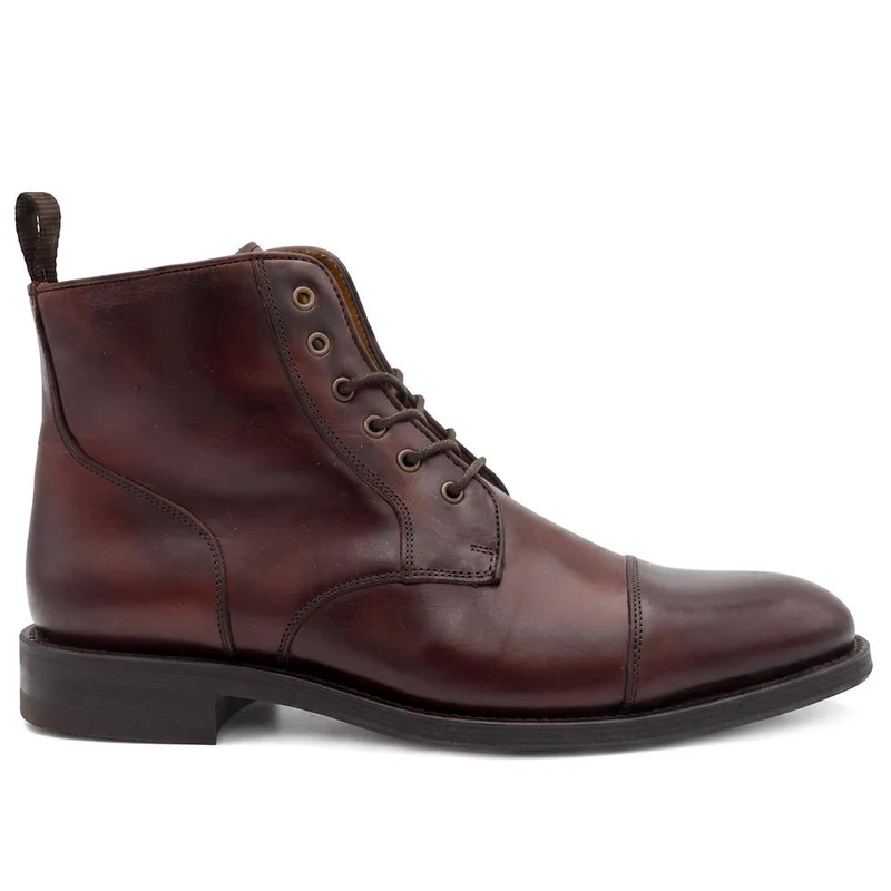 Chalkwell Blake Stitched Leather Lace Up Boots - CHALKWELL / 327 853