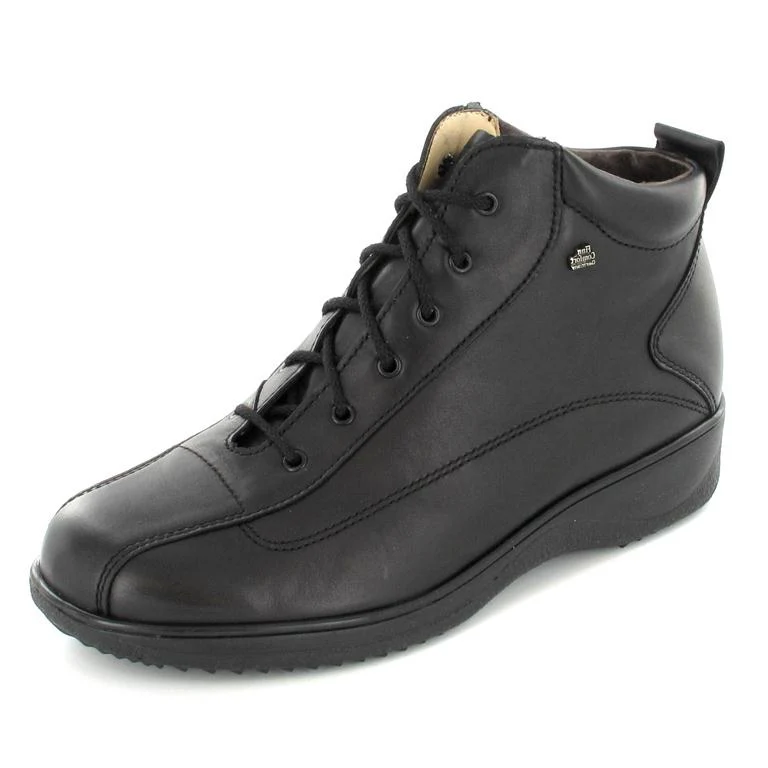 FinnComfort Stiefelette Aarau schwarz