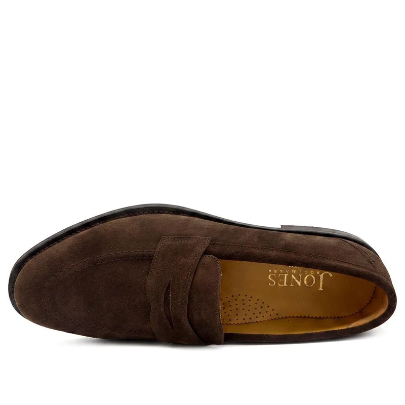Colt Leather Penny Loafers - COLT / 330 297 - Brown Suede