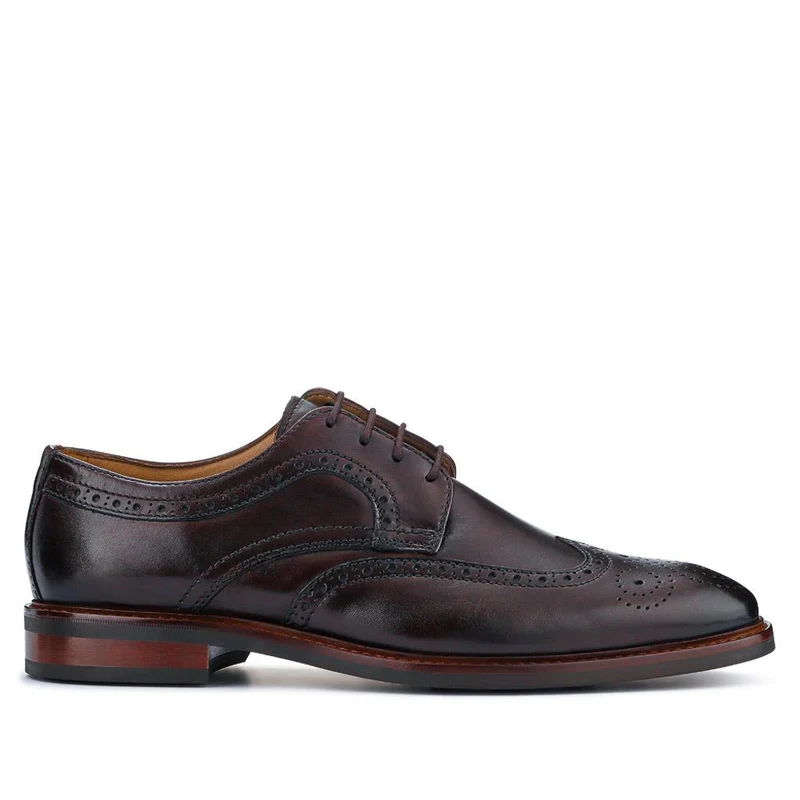 Longwood Leather Derby Brogues - LONGWOOD / 320 482