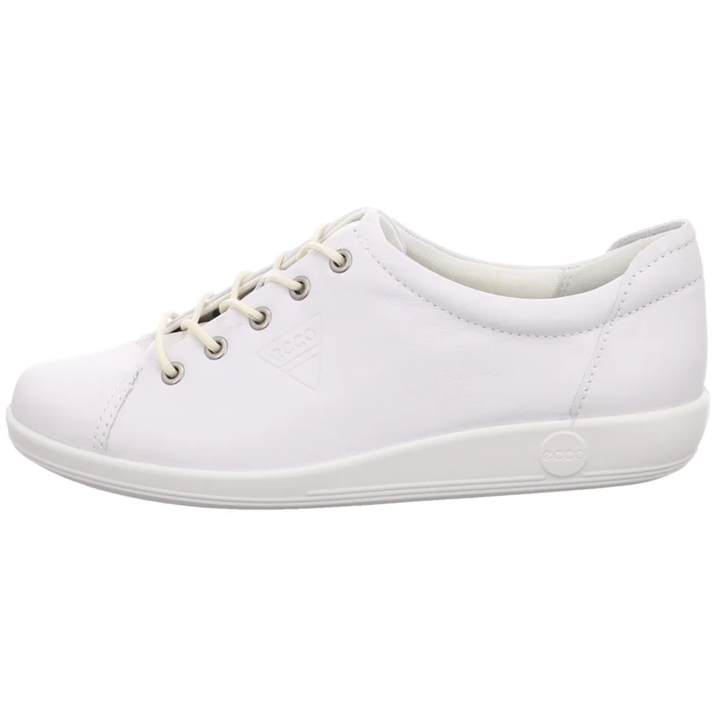 Ecco Schnürschuh Soft 2.0 weiß
