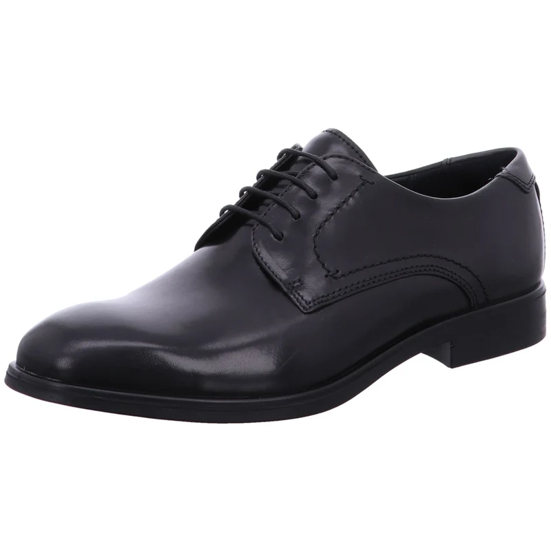 Ecco Schnürschuh Melbourne schwarz