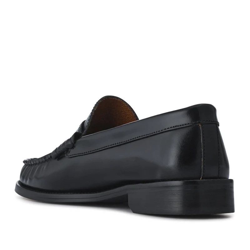 Perna Smart Leather Moccasins - PERNA / 327 304 - Black Leather