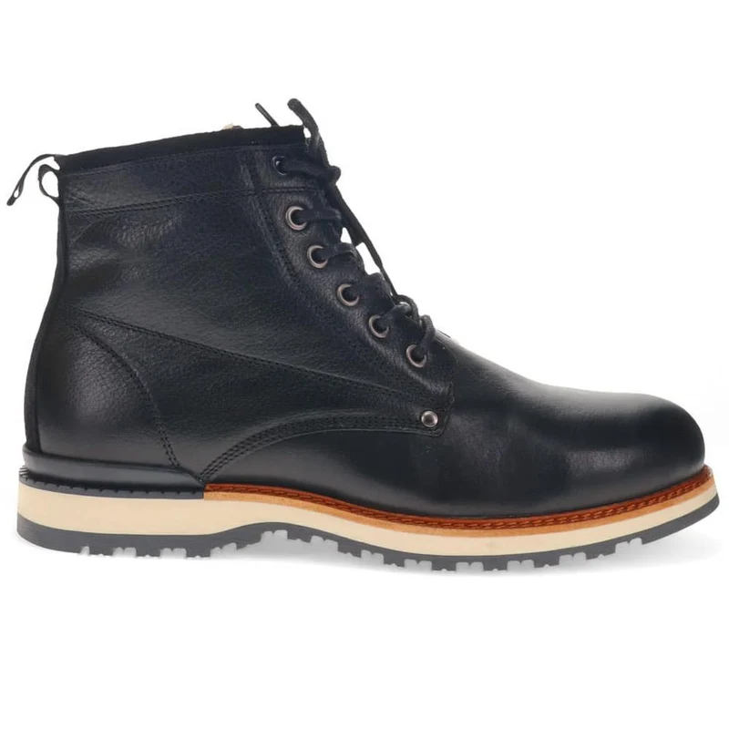 Ealing Leather Ankle Boots - EALING / 321 007 - Black