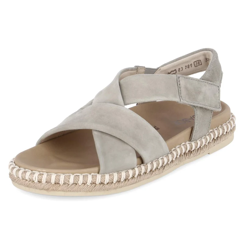 Espadrilles-Sandalen Grün
