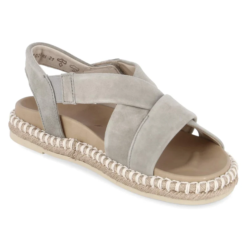 Espadrilles-Sandalen Grün