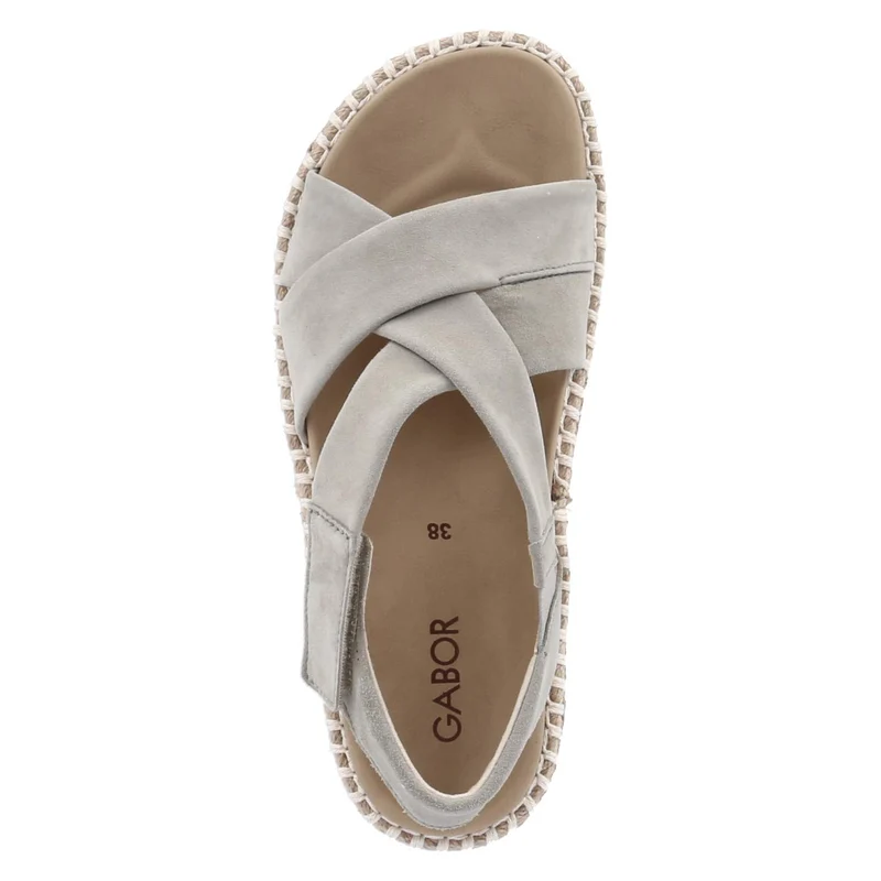 Espadrilles-Sandalen Grün