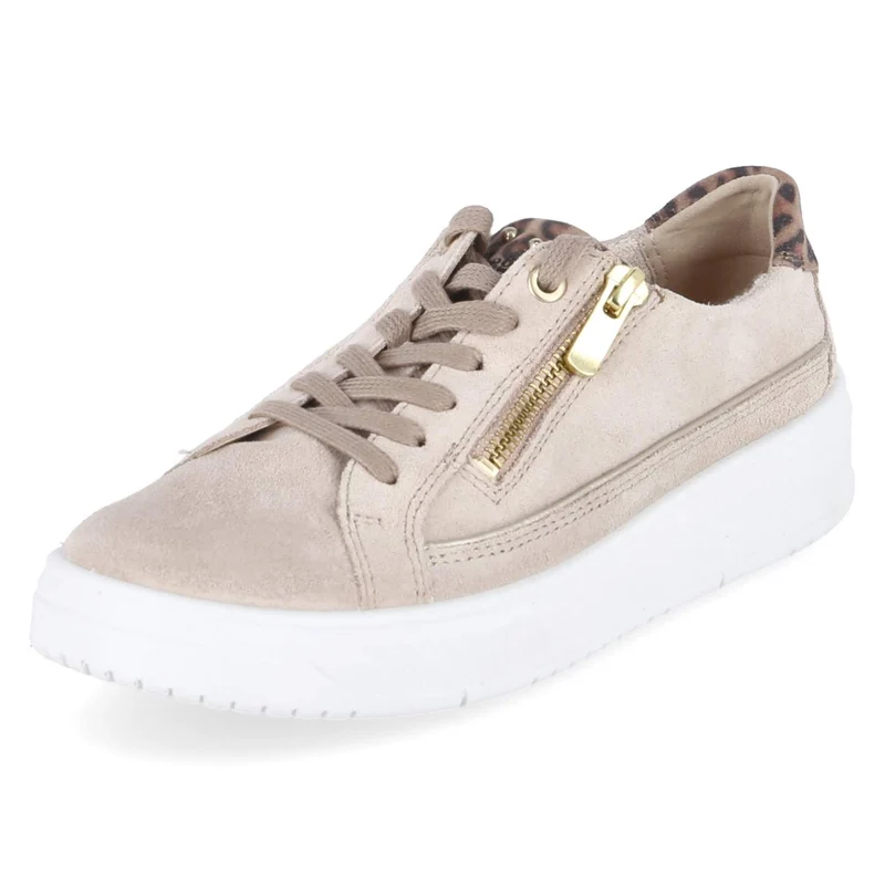 Halbschuhe Beige