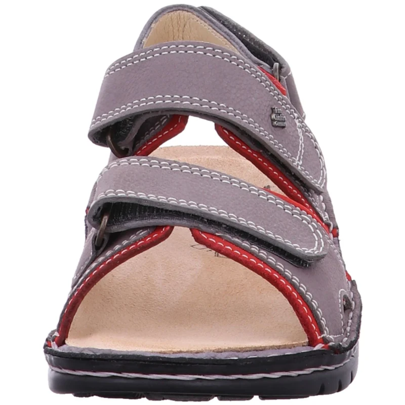 FinnComfort Sandale Yuma grau-kombi.