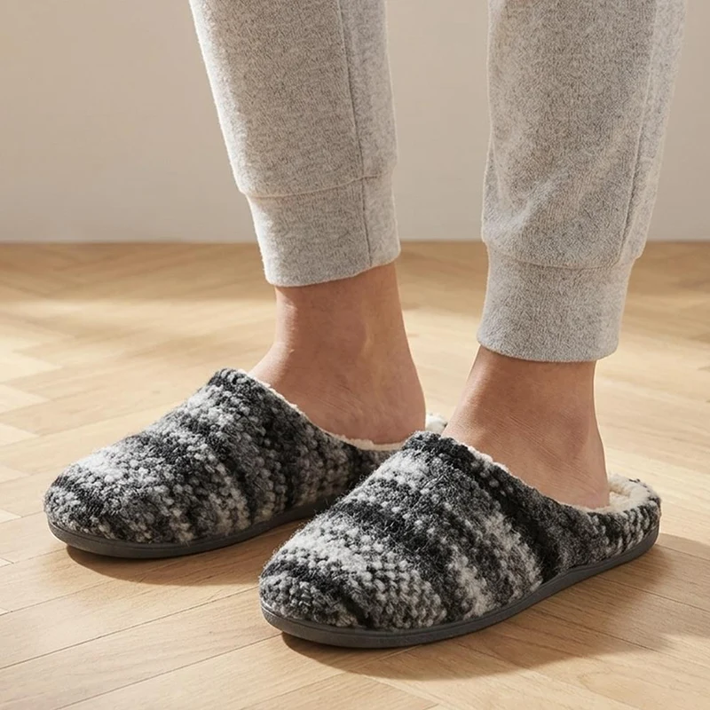 Frisbee Mule Slippers - FRISBEE / 330 047 - Grey