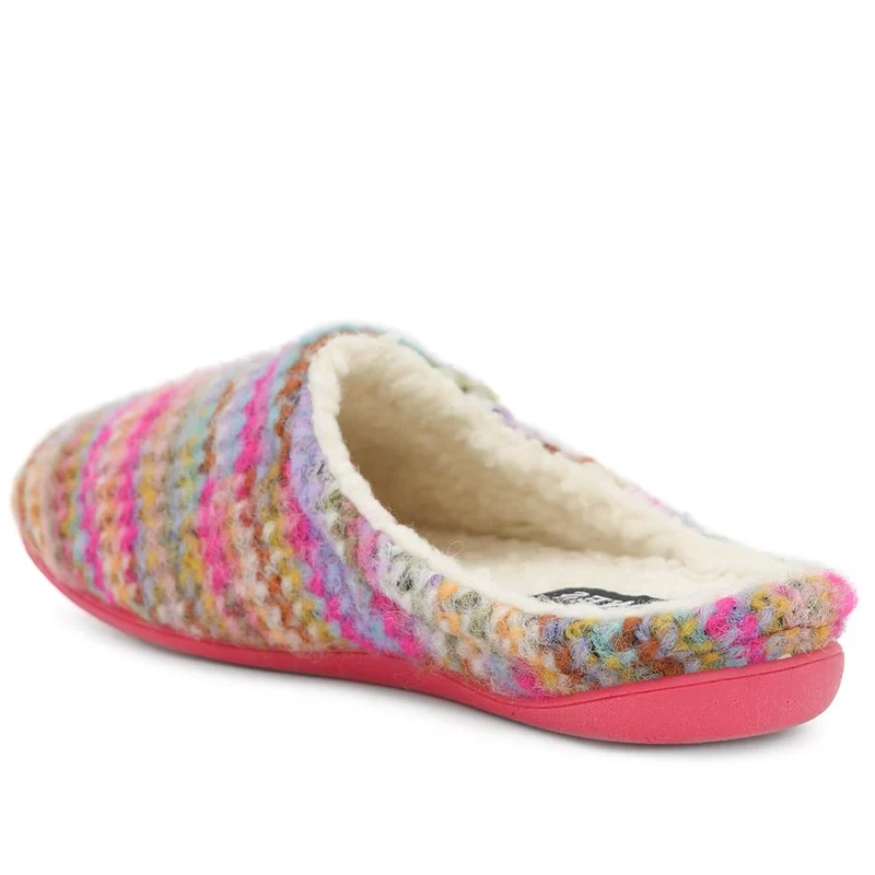 Frisbee Mule Slippers - FRISBEE / 330 047 - Pink Multi