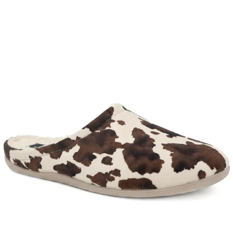 Frisbee Mule Slippers - FRISBEE / 330 047 - Cow