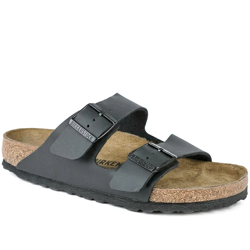 Arizona Dual Strap Sandals - BIRK37016 / 324 055 - Black