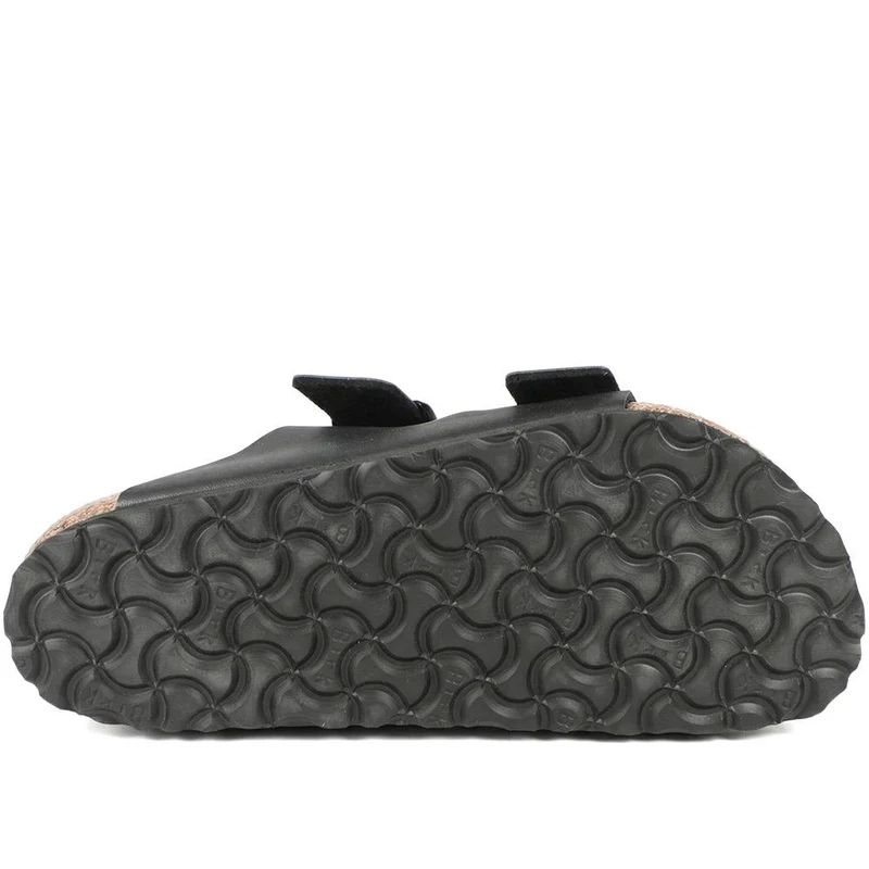 Arizona Dual Strap Sandals - BIRK37016 / 324 055 - Black