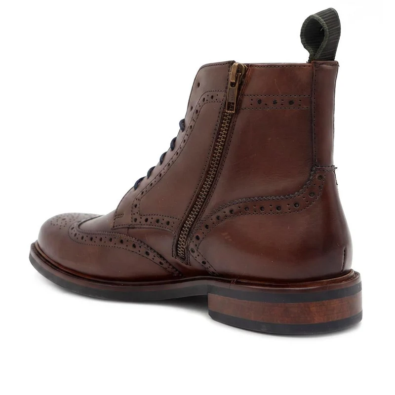 Fletcher Leather Boots - FLETCHER / 325 743 - Chestnut