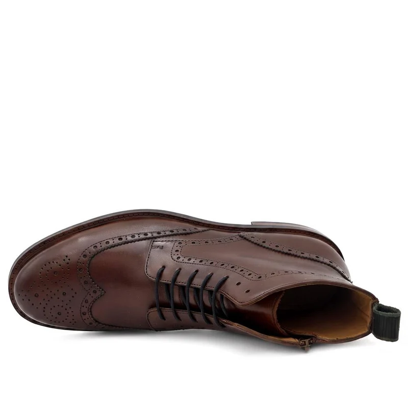 Fletcher Leather Boots - FLETCHER / 325 743 - Chestnut