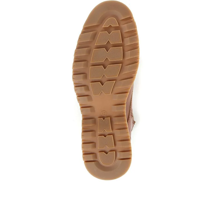 Ealing Leather Ankle Boots - EALING / 321 007 - Tan