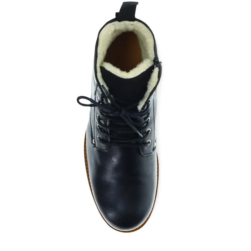 Ealing Leather Ankle Boots - EALING / 321 007 - Black