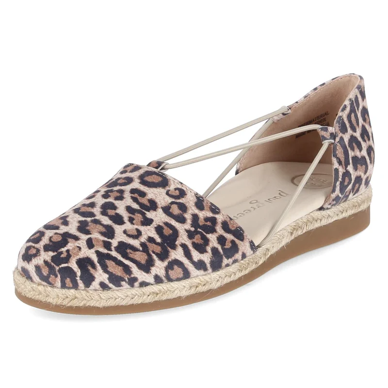 Espadrille-Ballerinas Beige