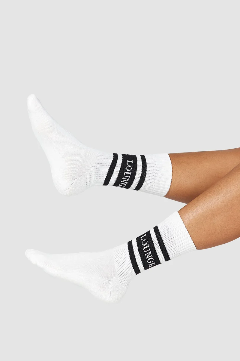 Essential Socken (2er Paket) - Schwarz