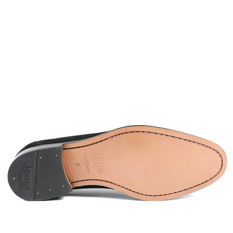 Reece Leather Loafers - REECE / 325 745 - Black Suede