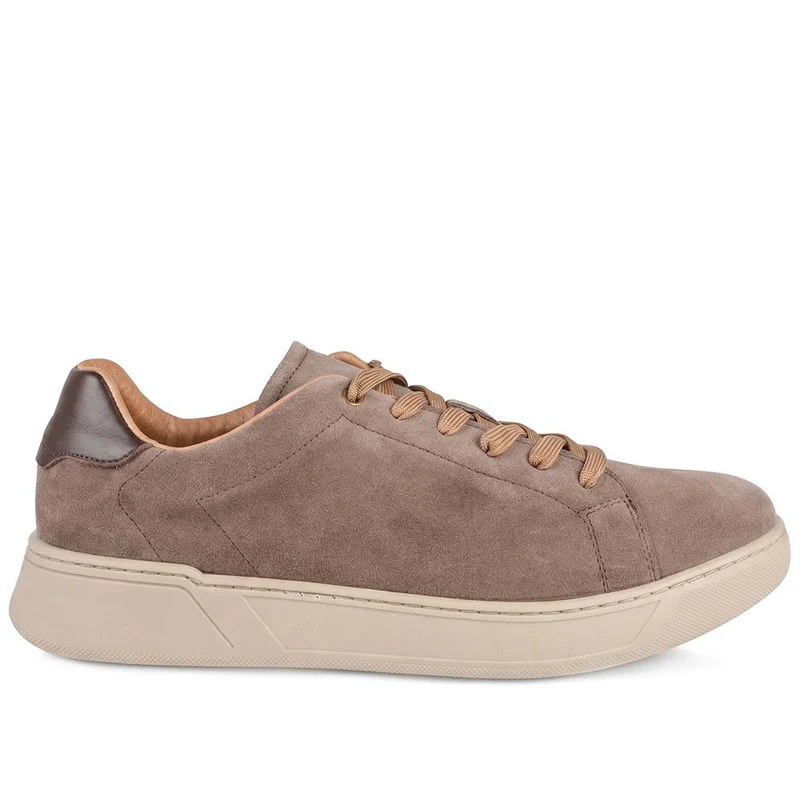 Salvino Leather Lace Up Trainers - SALVINO / 330 215