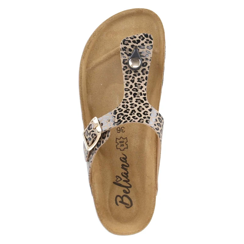 Zehentrenner Beige