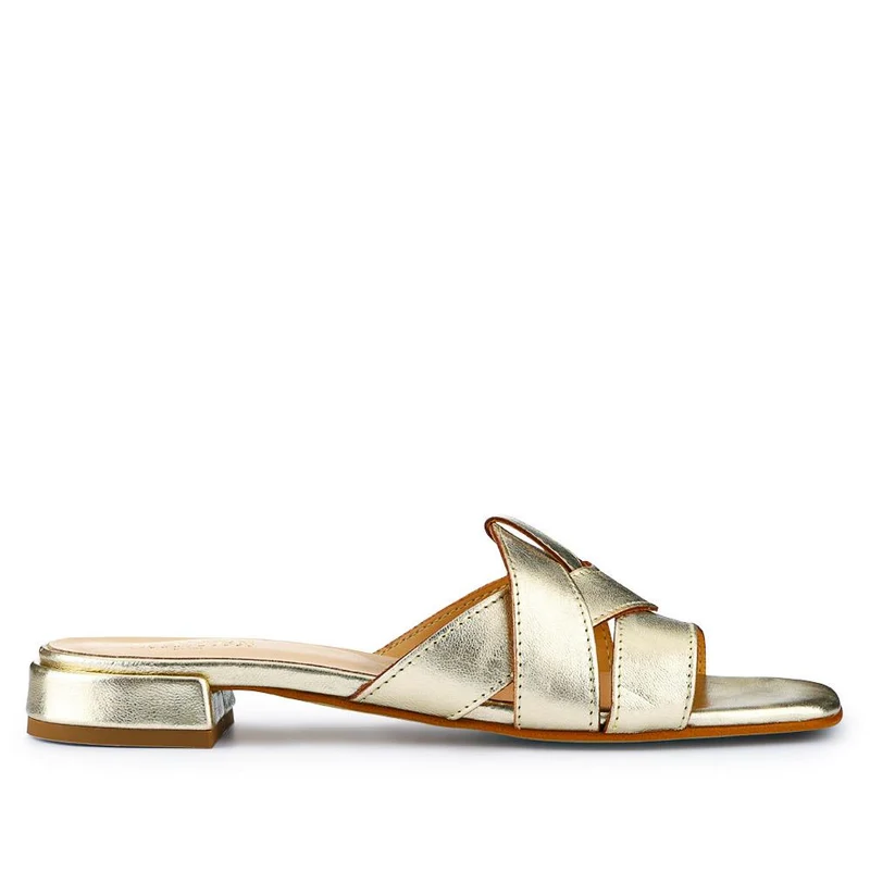 Genesis Smart Leather Mules - GENESIS / 327 301 - Metallic