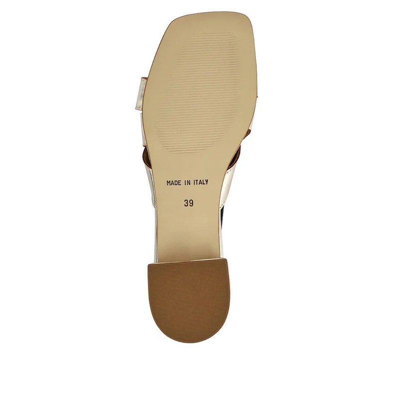 Genesis Smart Leather Mules - GENESIS / 327 301 - Metallic