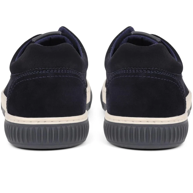 Seaford Suede Trainers - SEAFORD / 325 136 - Navy Suede