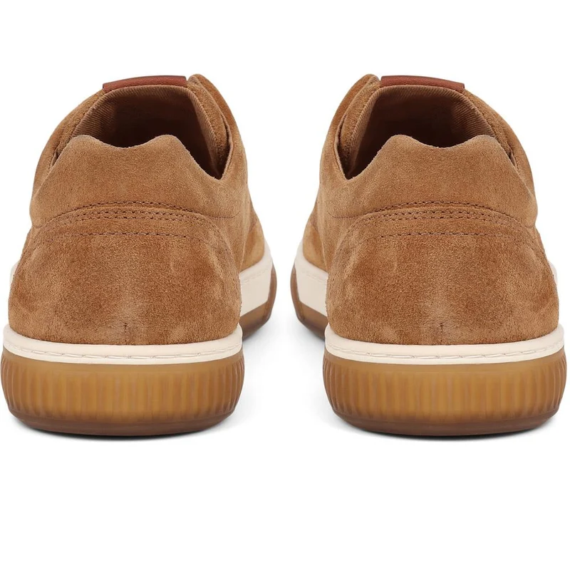 Seaford Suede Trainers - SEAFORD / 325 136 - Tan Suede