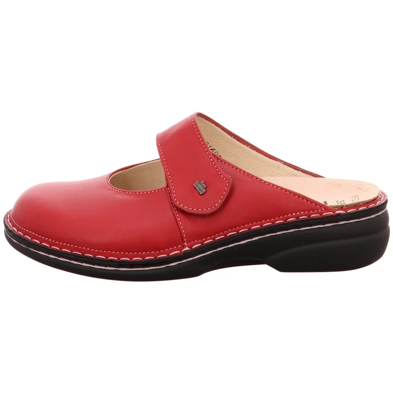 FinnComfort Pantolette Stanford rot