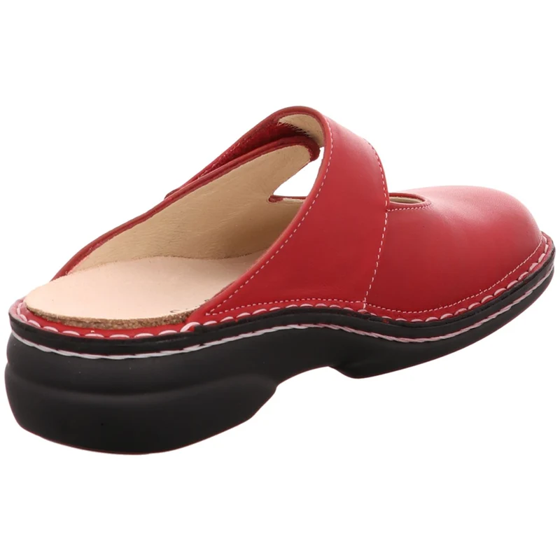 FinnComfort Pantolette Stanford rot