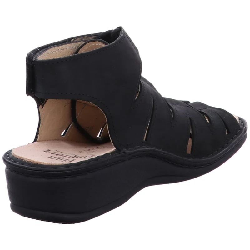 FinnComfort Sandale Malaga schwarz