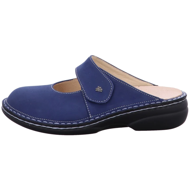 FinnComfort Pantolette Stanford blau