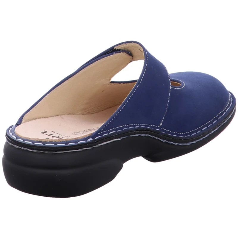 FinnComfort Pantolette Stanford blau