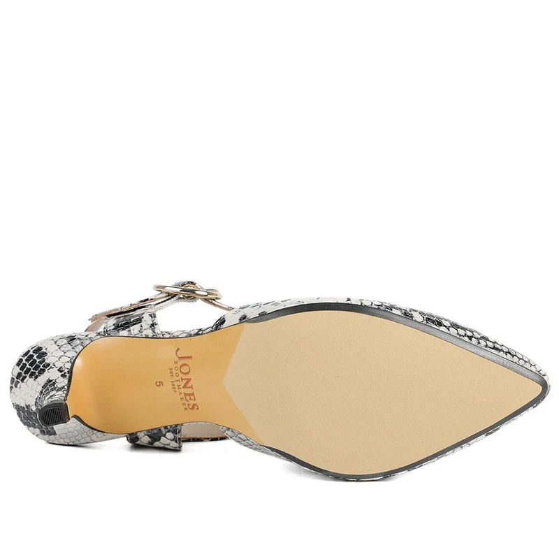 Yohanna Leather Court Shoes - YOHANNA / 325 144 - Snake