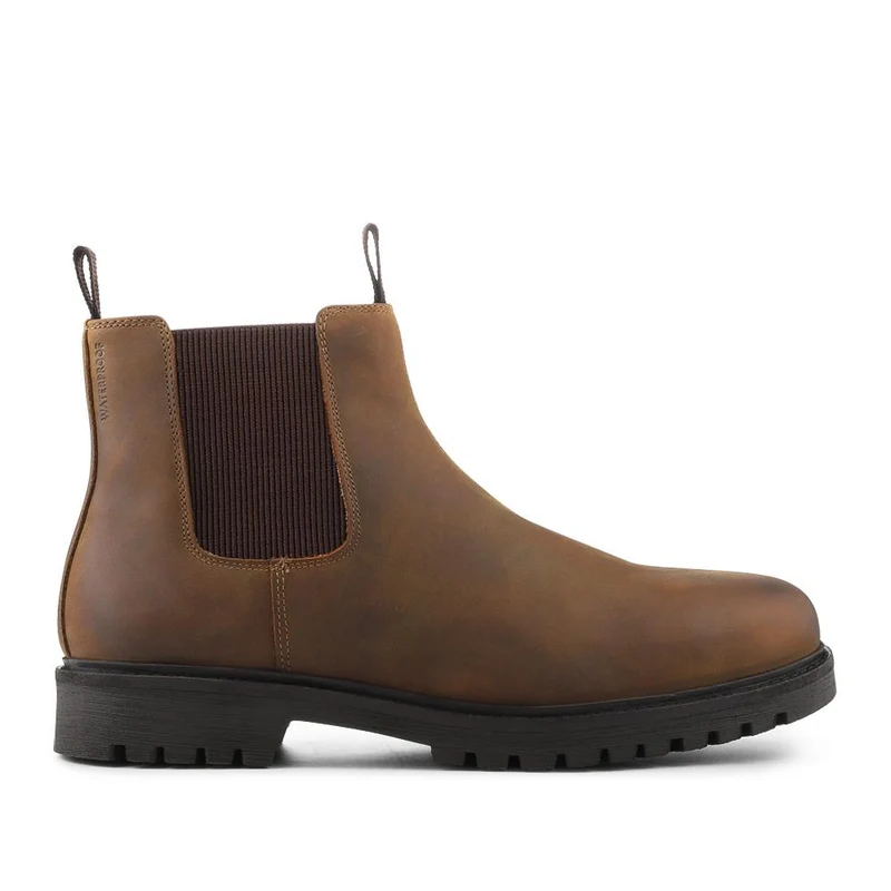 Hamburg Leather Waterproof Chelsea Boots - HAMBURG / 327 847