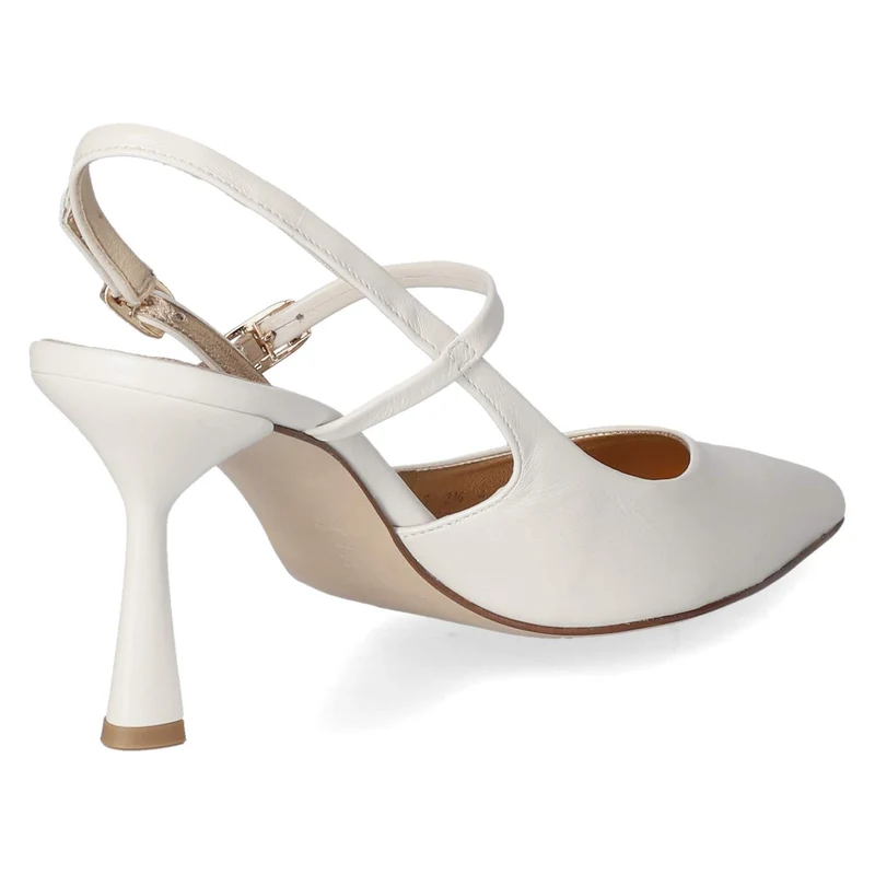 Slingpumps Weiß
